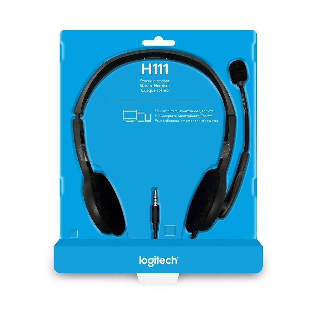 H11-HEADPHONES.jpg Logitech H111 Headphones - Image 1