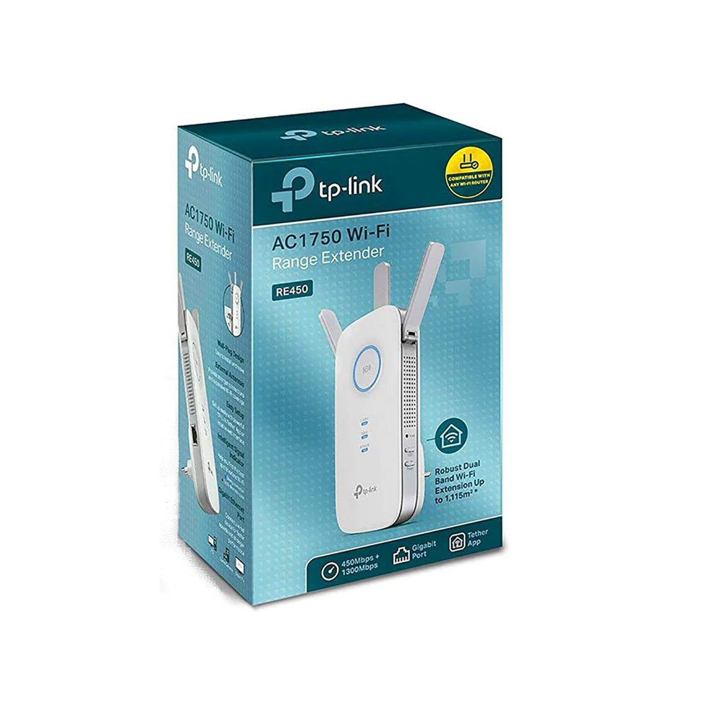 hp-ink-wifi-range-extender-1.jpg TP-LINK AC1750 WI-FI RANGE EXTENDER DUAL BAND - Image 1